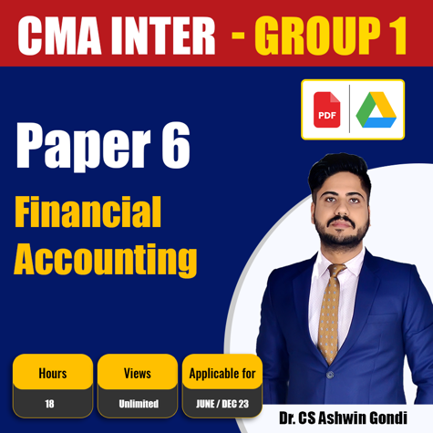 Picture of CMA Inter Group-1  Financial Accounting -By Dr (CS) Ashwin Gondi