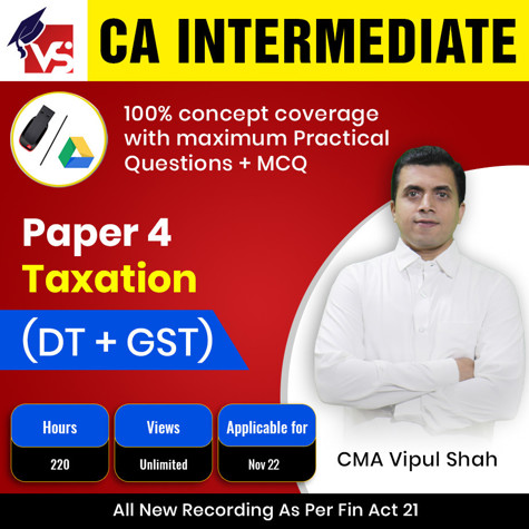 Picture of CA Inter - Taxation Paper 4