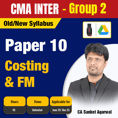 Picture of CMA INTERMEDIATE GROUP II COSTING AND FM
